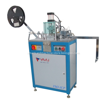 Contactless Smart Card IC Module Punching Machine